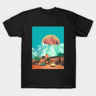 Warm Afternoons - Space Aesthetic, Retro Futurism, Sci-Fi T-Shirt